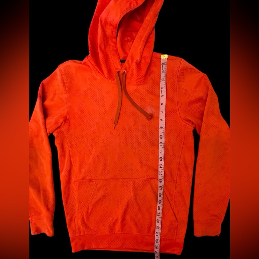 Adidas Men's Orange Hoodie - Picture 2 of 10